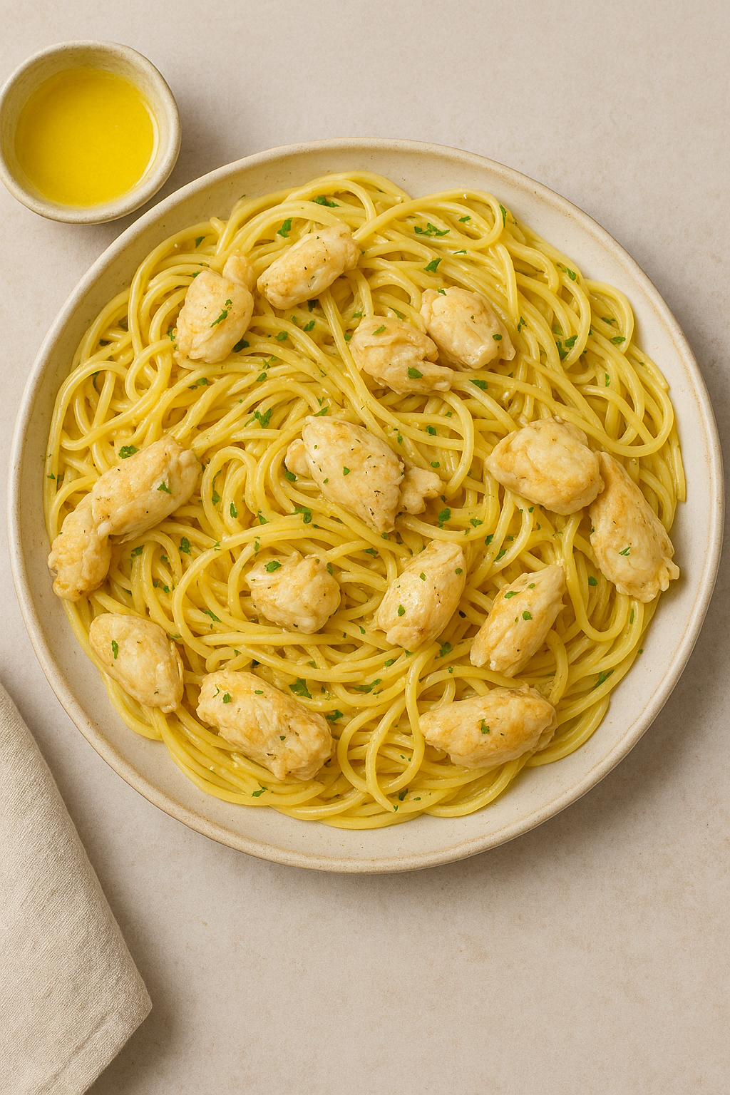 Recipes: Stone Crab Pasta with Lemon Butter Sauce